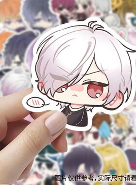 180张魔鬼恋人Q版卡通贴纸可爱趣味创意桌面手机手账装饰贴画防水