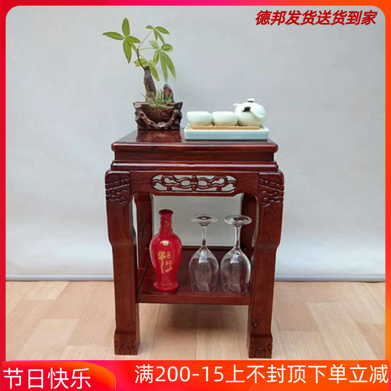 花架鱼缸架盆景桌工艺品底座奇石架古董架多功能桌