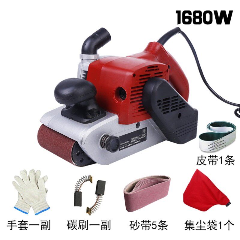 砂砂带机手提式坦克带式砂光机沙带机打磨沙袋机