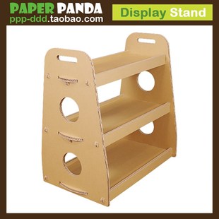 ER 幼儿园儿童过家家纸玩具商店小卖部层示架货架书架