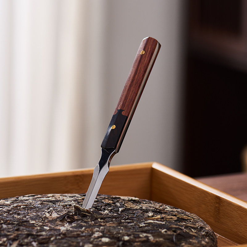茶饼撬刀普洱开茶刀茶针茶锥撬茶工具茶勺养壶笔茶夹