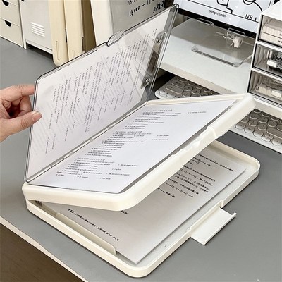 文件夹纸资料夹生试卷整理夹档案夹初中生写字垫板卷子收纳袋