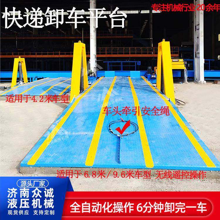 快递卸车机液压翻板后翻卸车平台集装箱大型粮仓物流翻板卸车机,搬运/仓储/物流设备,其他起重搬运设备,淘宝优惠券,粉丝福利购,淘宝优惠卷