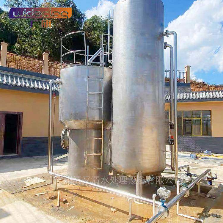 重力式一体化净水设备农村生活用水一体化设备山泉水过滤设备