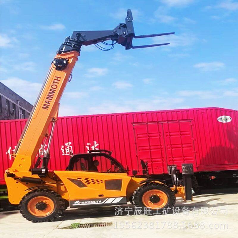 厂家直营伸缩臂叉装机全液压四驱燃油3-5吨吊车伸缩臂叉装车现货