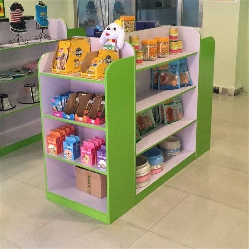 药店货架母婴店货架孕婴奶粉示柜木质化妆品中岛柜玩具宠物
