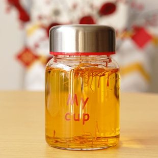 旅行泡茶小巧可爱迷你便携玻璃杯森系小号男女办公室泡咖啡上班族