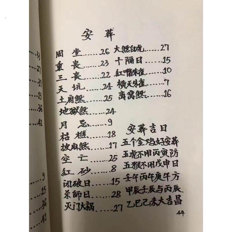 泽日象吉通书全集收藏纸书法 线装本册图片