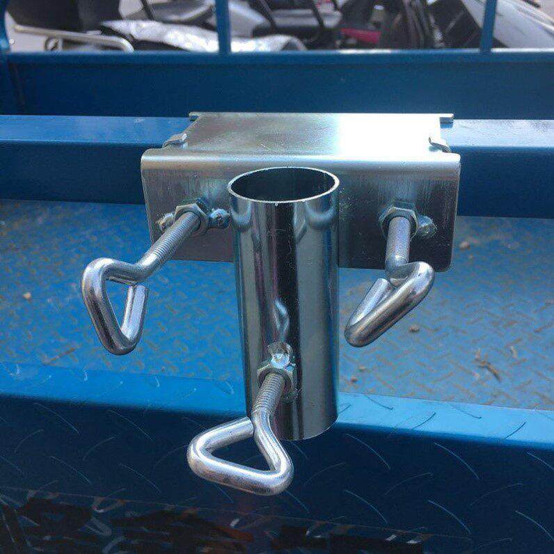 货车雨伞固定器三轮车大伞固定支架遮阳伞车内固定神器摆摊伞固定