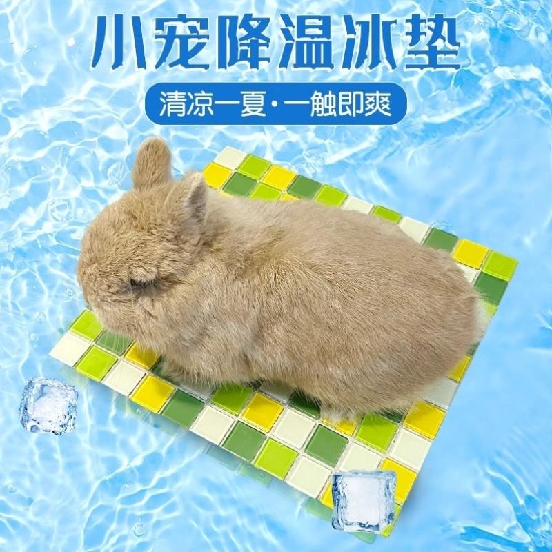 兔子降温板散热冰垫凉席仓鼠龙猫荷兰猪解暑专用宠物夏天宠物用品