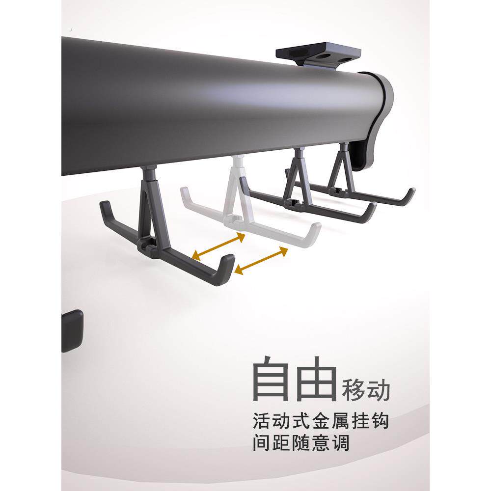拉拉宜居挂钩款衣柜多功能内衣吊带收纳挂钩架抽拉式伸缩抽拉挂杆