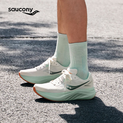 耶运动Saucony索康尼男鞋女鞋新款TIDE 3（浪潮3）运动鞋跑步鞋