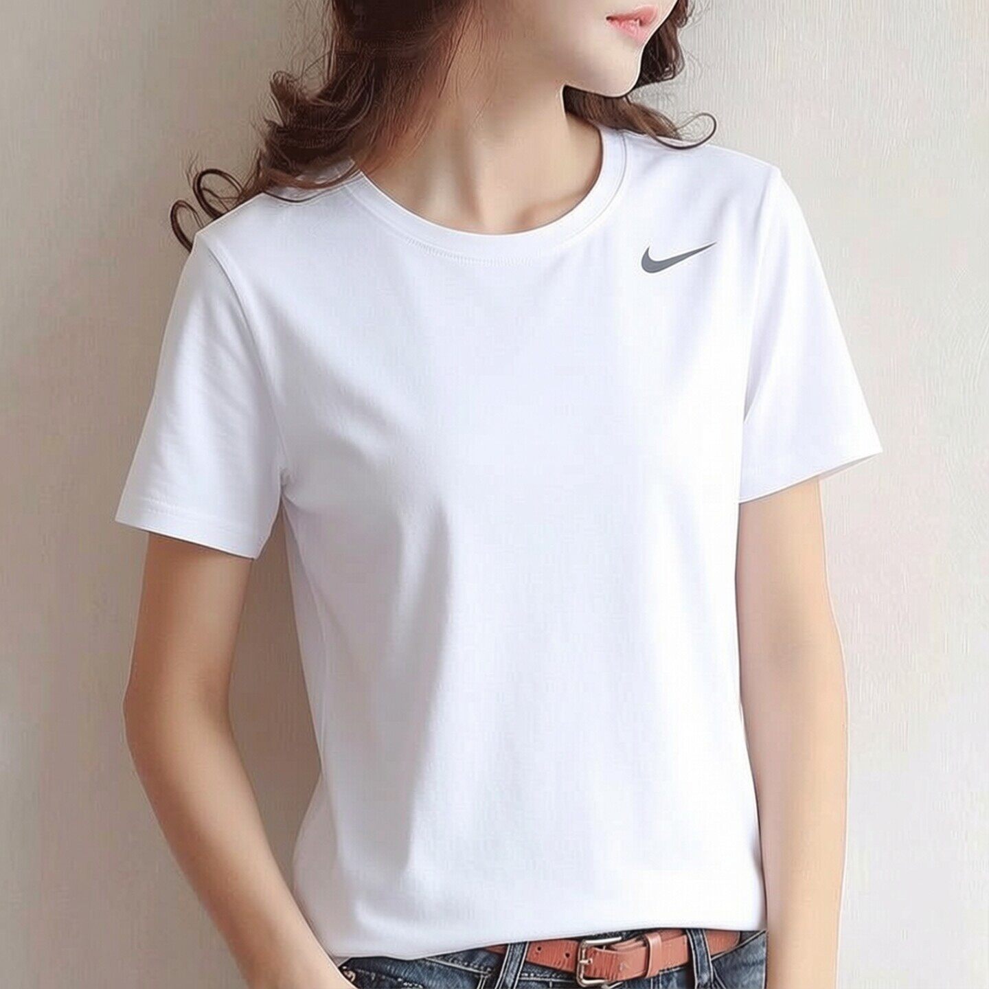 耐克休闲T恤女款官方正品圆领套头半袖通勤锻炼上衣nike运动短袖