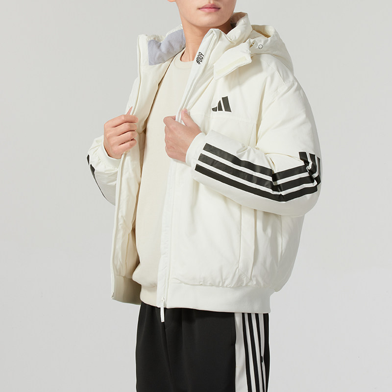 耶运动阿迪达斯男装运动服冬季连帽羽绒服COLD.RDY科技情侣款外套