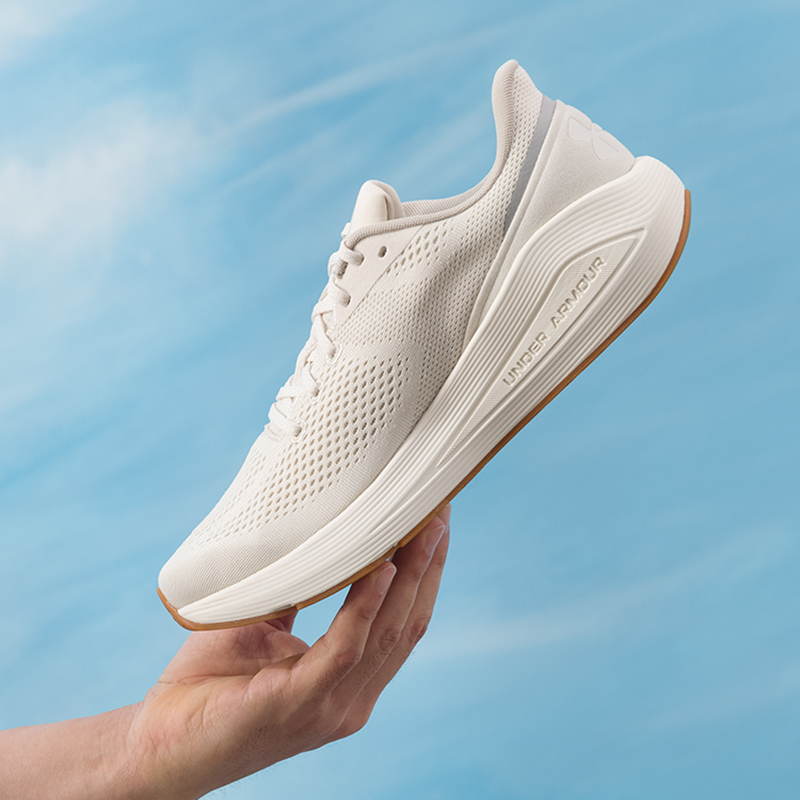 UNDER ARMOUR男子跑步鞋 2025秋季新款跑鞋减震透气网面轻便运