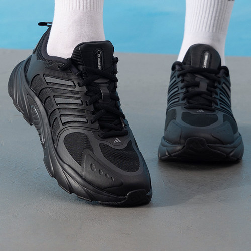 阿迪达斯跑鞋男鞋2025夏季CLIMACOOL清风透气跑步鞋运动鞋老爹