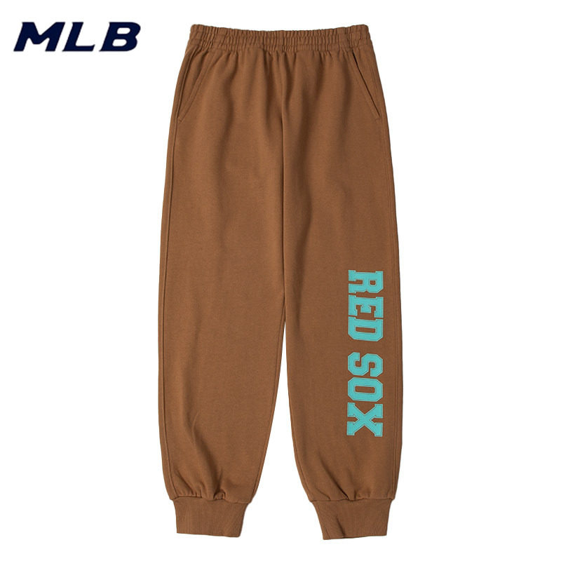 MLB男裤女裤官方情侣运动裤休闲裤舒适透气跑步训练长裤子