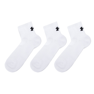 安德玛（UNDERARMOUR）袜子男袜女袜春季新款健身训练运动柔软舒