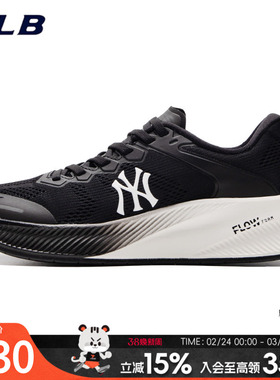 MLB男鞋女鞋网布鞋春季新款基础系列简约时尚运动休闲鞋3ASHATF