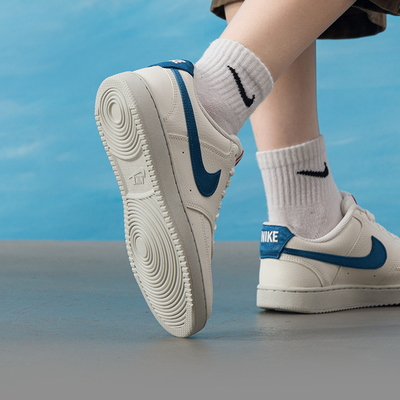 耶运动耐克NIKE女鞋 2026新款秋季运动鞋COURT VISION滑板鞋轻