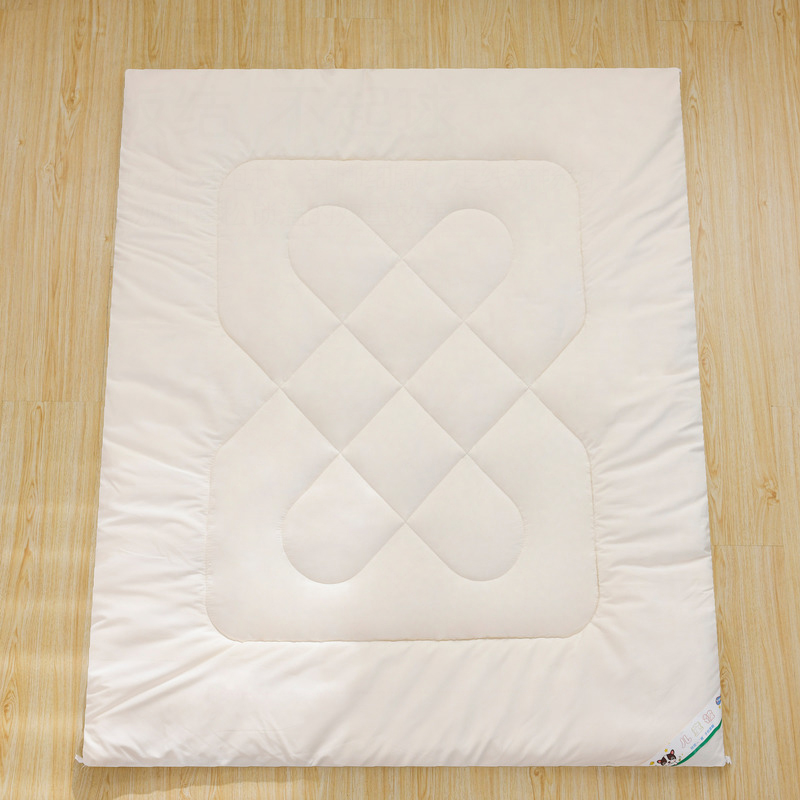 儿童幼儿园被芯内胆大豆纤维120x150水洗棉白色子母被2斤三件套3