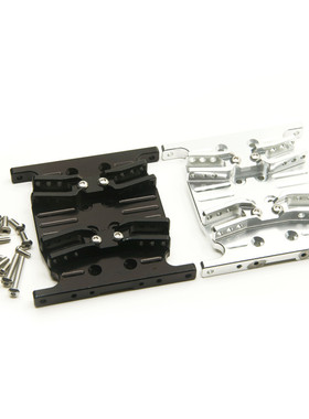 1/10攀爬车 Axial SCX10 金属波箱固定座 拉杆底座 分动箱底板