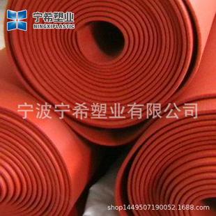 红色硅橡胶发泡海绵板硅胶片软板隔热耐高温硅胶发泡垫