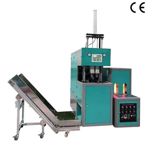 自动脱瓶吹瓶机pet小型一出二吹塑机全自动塑料半自动吹瓶机