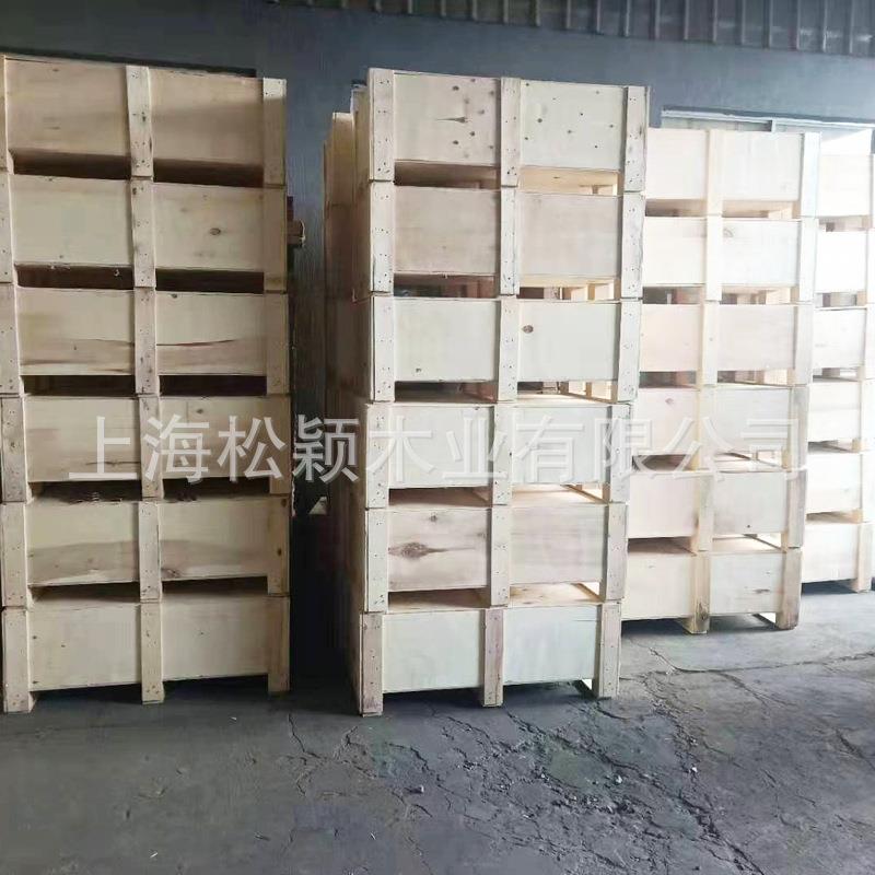 胶合板木箱汽车零件设备快递运输仓库木箱高承重物流周转木箱