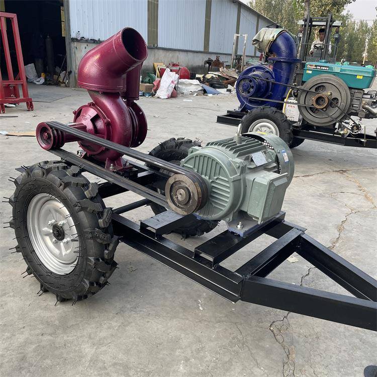 大中小型六寸抽水泵浇地排灌柴油水泵电机款高压抽水机