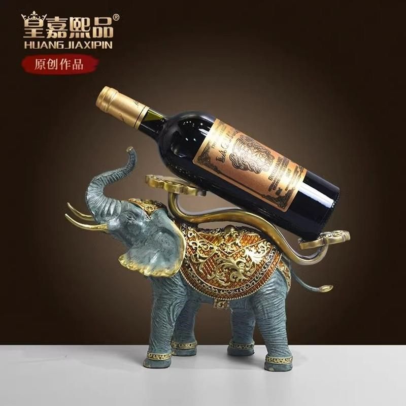 全铜酒架大象创意中式高档红酒架家居客厅酒柜书房装饰品,家居饰品,装饰摆件,淘宝优惠券,粉丝福利购,淘宝优惠卷