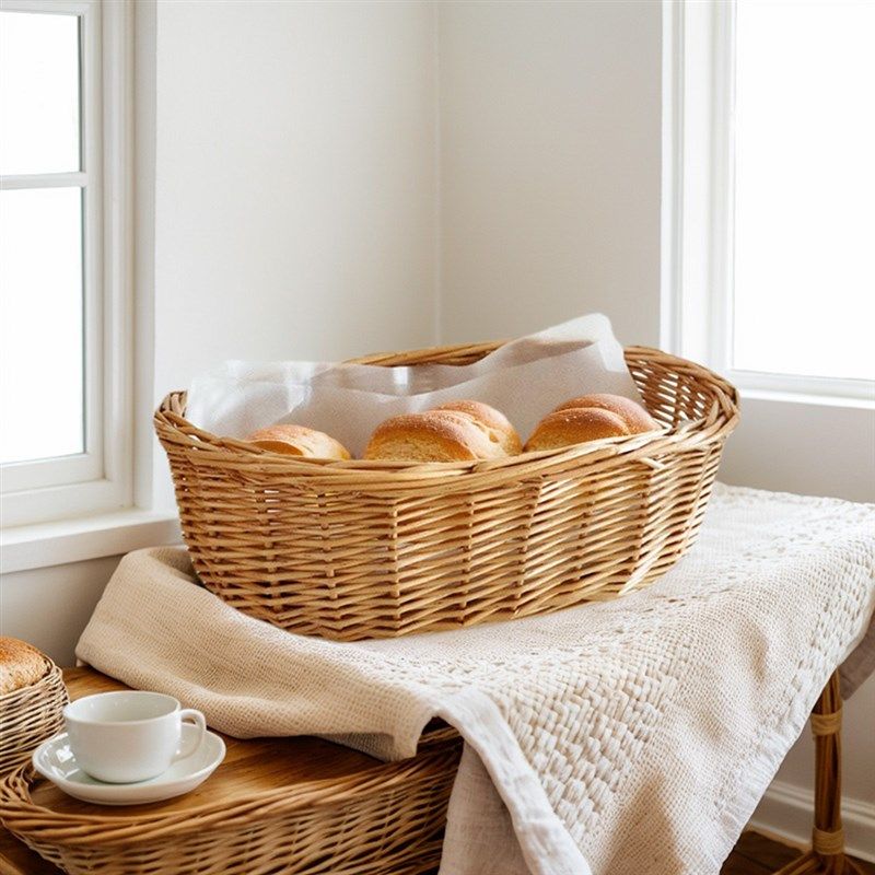 藤编小果盘点心盘零食餐具收纳篮客厅家用水果盘托盘面包收纳筐,收纳整理,收纳筐,淘宝优惠券,粉丝福利购,淘宝优惠卷