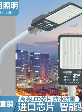 亚明E路灯头公园小区0水户外新农村厂房挑臂电线杆道路灯