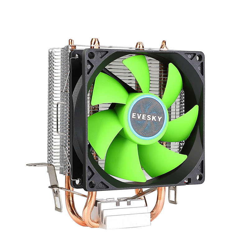 寒冰2热管CPU散热器1151风冷2011静音1155AMD台式机电脑CPU风扇i5