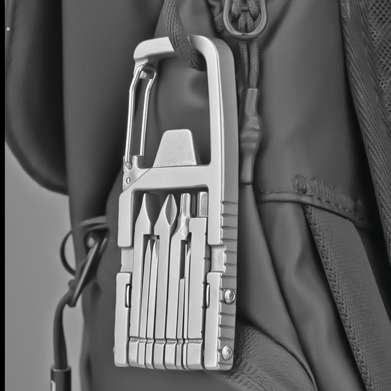 爆款通用多功能便携式随身小工具套装取卡针手机支架螺丝刀内六角