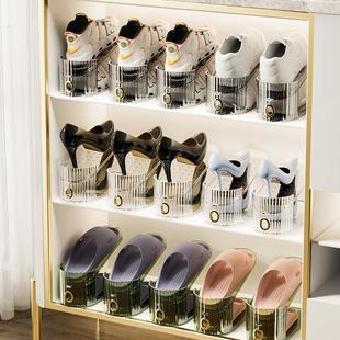 子收纳神器放鞋 双层鞋 柜分层隔板可调节鞋 托架家用宿舍鞋 架置 托
