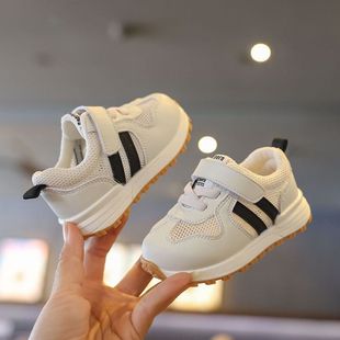 新款 寶寶學(xué)步鞋 子男童透氣單里鞋 軟底小童機(jī)能鞋 女春秋嬰幼兒童鞋
