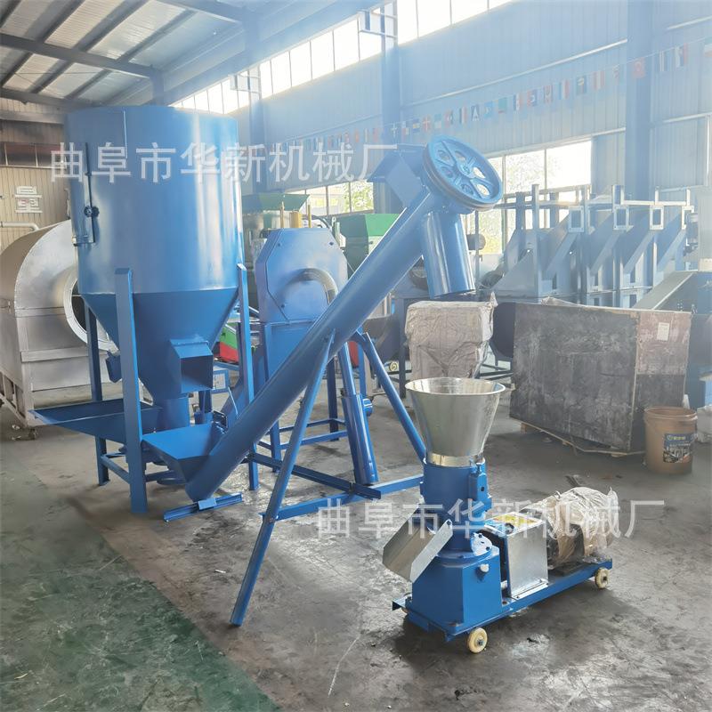 小型牧养殖饲料机牛羊颗粒饲料机猪羊颗粒饲料机平模颗粒饲料机