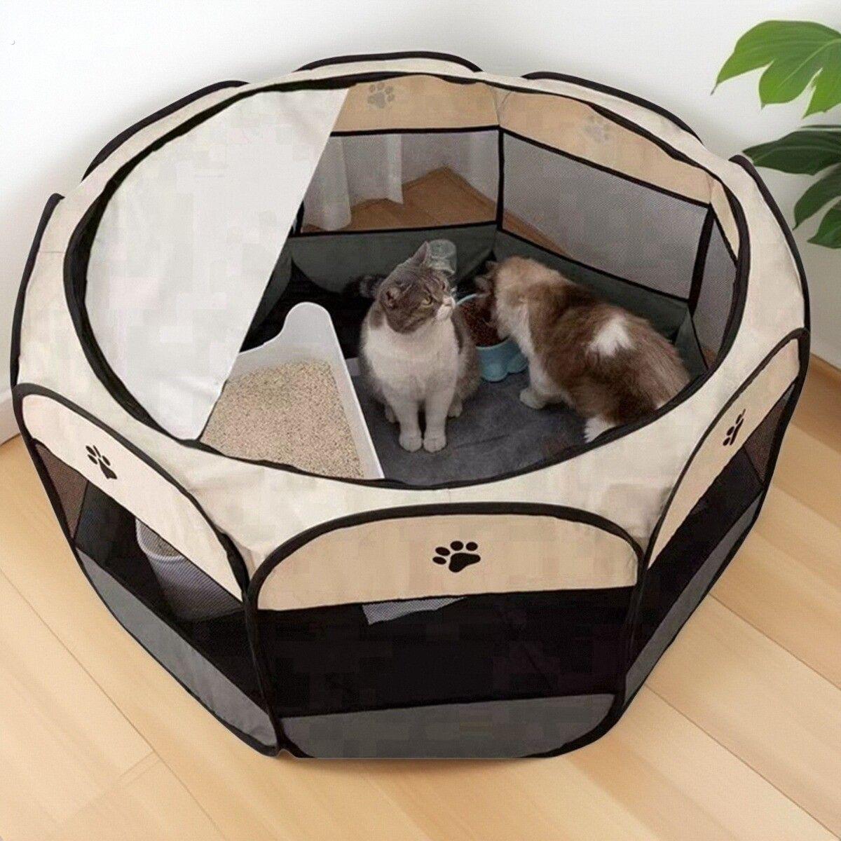狗狗产房产窝猫窝宠物生产箱怀孕猫咪窝封闭式生育折叠式繁殖帐篷