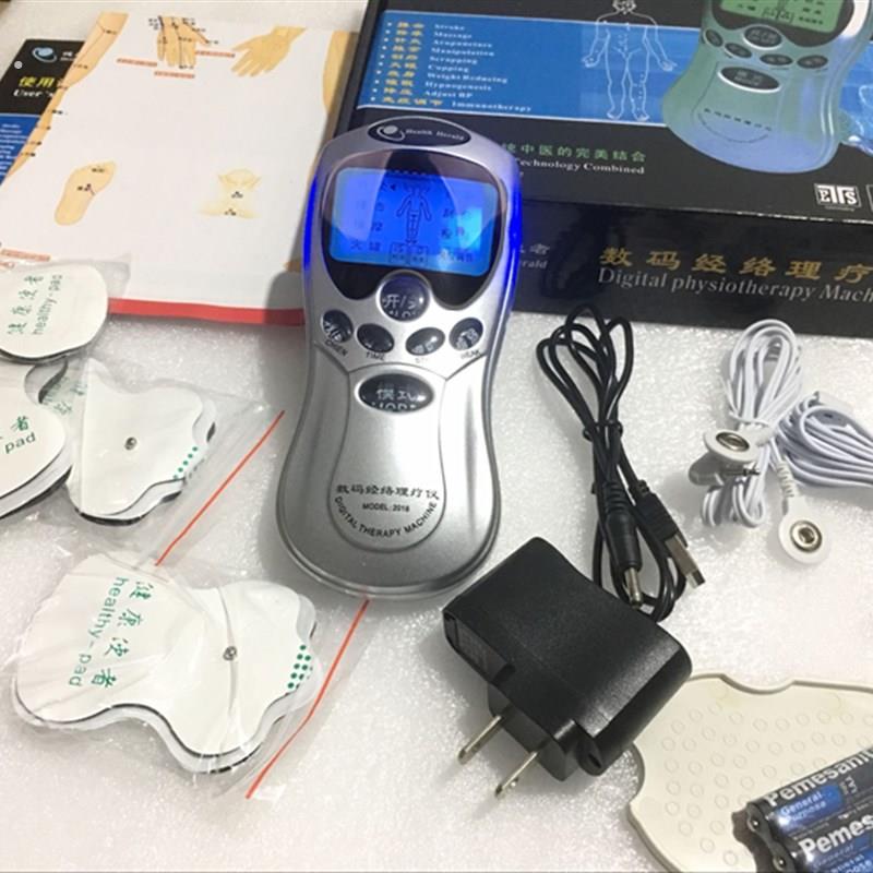 家用多功能针灸脉冲全身按摩仪 颈腰椎腿肩背部经络电疗仪按摩器