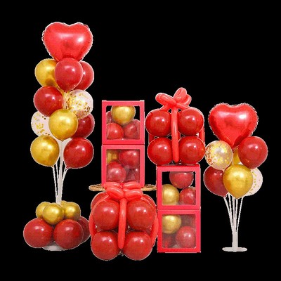 2021年终盛典装饰气球公司年会布置客户答谢会表彰大会创意背景墙