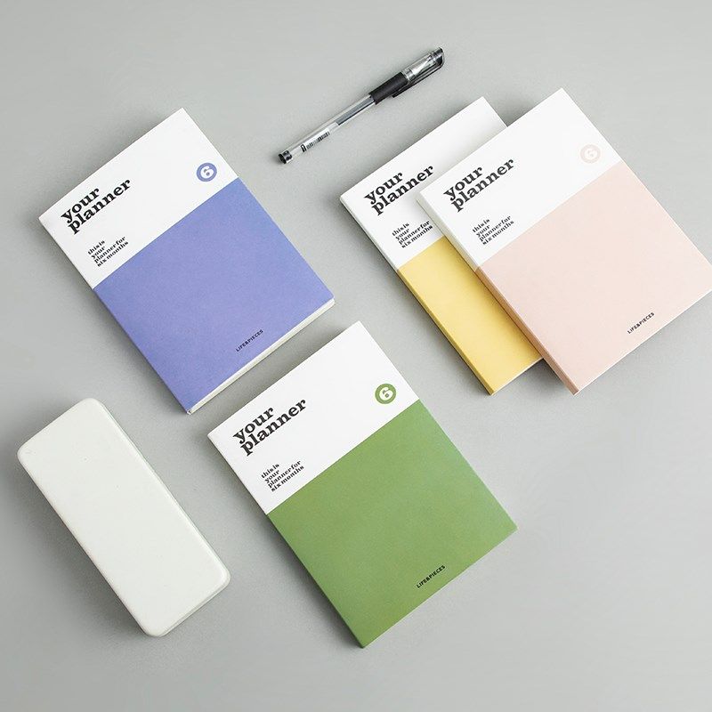 0年日程本计划本小清新日记本半年时间轴万年历水记事本子,文具电教/文化用品/商务用品,手帐/日程本/计划本,淘宝优惠券,粉丝福利购,淘宝优惠卷