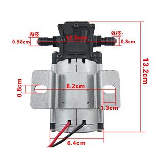 货车汽车油泵12V24v混合型汽油泵柴油泵抽油电动泵水泵通用吸油