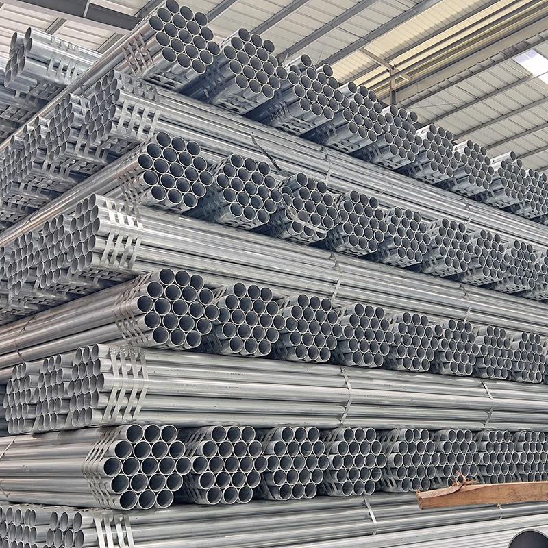 SC20穿线薄壁镀锌管正大DN25镀锌铁管小口径大棚立柱热镀锌管