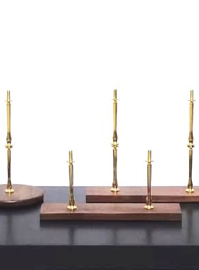 新中式桌面摆件支架树根支架枯木支架木雕支架造型工艺品摆设支架