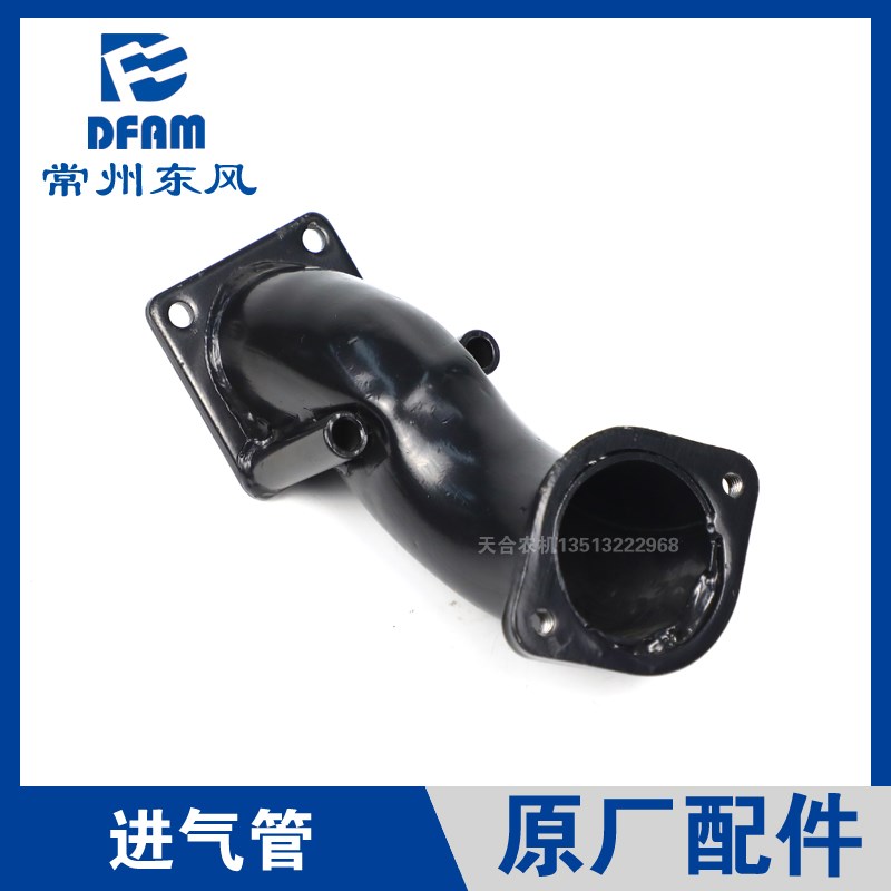 常州东风拖拉机配件大全304/364/404/常柴390/490发动机进气弯管
