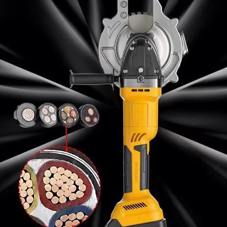 手持式无刷电缆锯 电动金属钢管线缆钢材冷切切割机锂电DC135