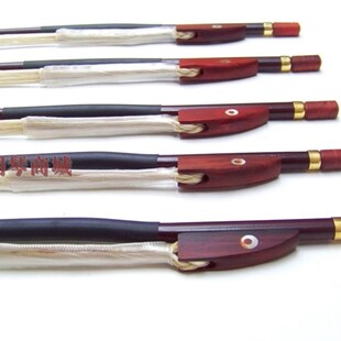 包邮南派二胡弓元贞二q胡弓子南方二胡弓专业琴弓白马尾紫檀镶贝