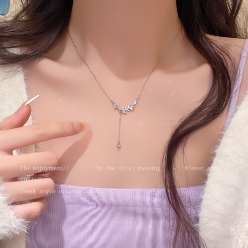 岁岁平安麦穗项链手链女轻奢小众ins学生精致高级生日礼物送女生