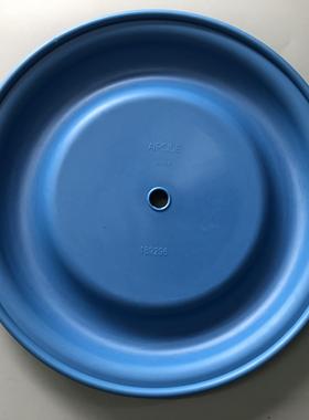 QBY3-80/100气动隔膜泵配件蓝色山道橡胶隔膜片189296外径275MM